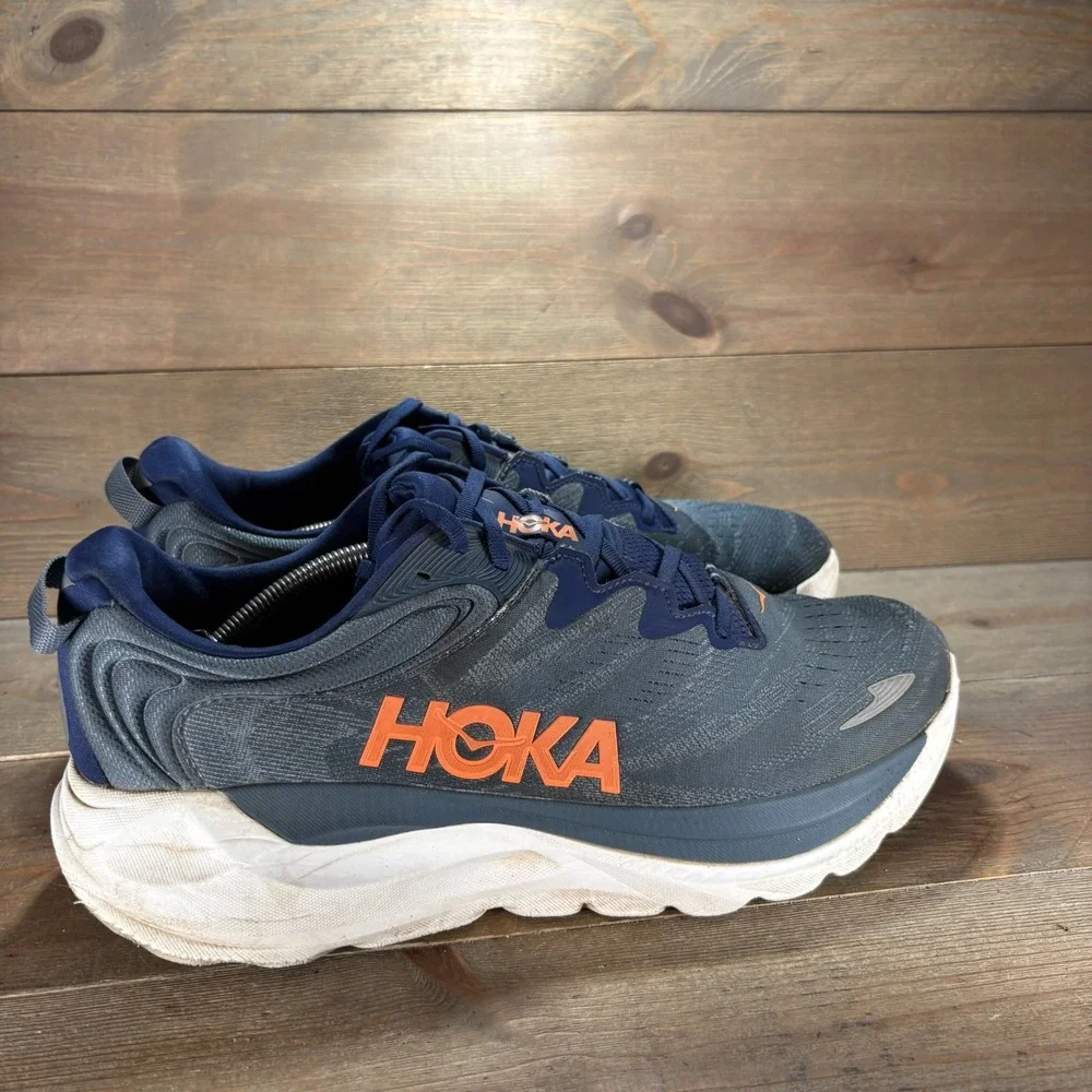 Hoka Gaviota 6 Mens size 13 shoes Blue Mesh Cushioned Running sneakers